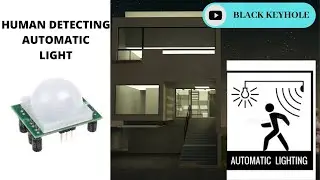 Human detecting automatic light