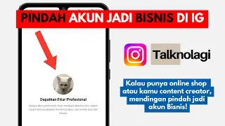 Cara Mengubah Akun Pribadi Instagram Menjadi Akun Bisnis | Terbaru 2024 ✅