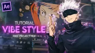 How To Make Vibe Style Edit | After Effects AMV Tutorial !