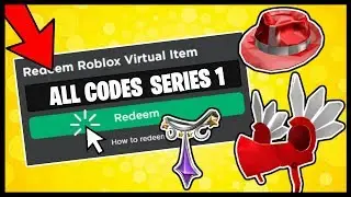 ALL ROBLOX TOY CODE ITEMS! (SERIES 1 SHOWCASE)