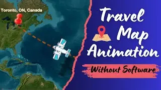 Travel map animation with Pictramap | Aitool