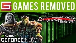 Geforce Now Loses Support From Activision Blizzard But Why?