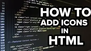 How to add Icons in HTML (Easy Tutorial)