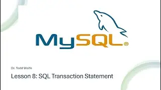Learn MySQL in 2024 - Lesson 8 transactions
