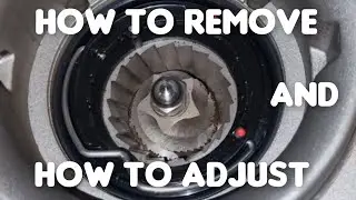 How to Adjust Coffee Grinder on Sage Breville Coffe Machone