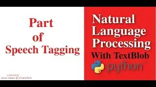 NLP Tutorial With TextBlob and Python - Parts of Speech Tagging