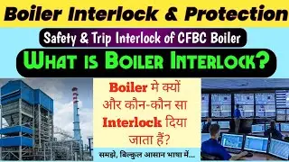 CFBC Boiler Interlock & Protection || What is Boiler Interlock and Why it is Provided?