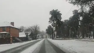 جولة في أجواء باردة وثلوج، Heavy snow