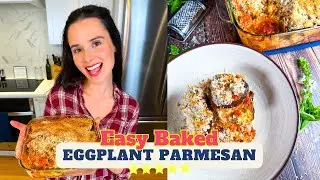 EASIEST Eggplant Parmesan