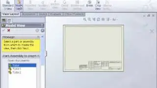 SolidWorks Tutorial Learn SolidWorks Lesson 3 Drawings