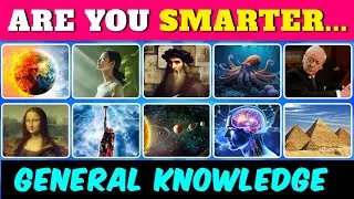 How Smart Are You? 😏 | General Knowledge Quiz 🤓 50 Questions