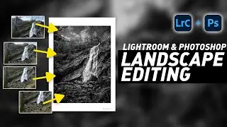 How I Created This Dramatic Landscape Photo in Lightroom & Photoshop - From start to Finish