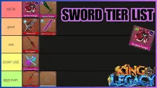 SWORD TIER LIST FOR UPDATE 7 (King Legacy)