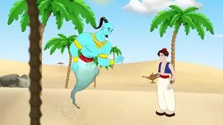 Aladdin beschwört Dschinni 🧞🌌🧞‍♀️ | Märchen & Geschichten | KONDOSAN