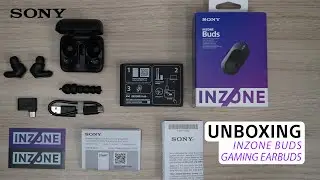 Sony | INZONE Buds Gaming Earbuds - UNBOXING