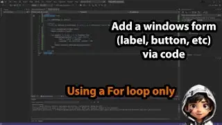 Visual Basic .NET | How to create Labels Recursively