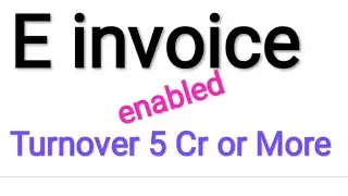 E Invoice enabled for 5 crores Details in Telugu l E invoice I GST update in Telugu