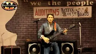 NECA Back To The Future Ultimate Audition Marty McFly Battle of The Bands Action Figure Review