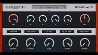 FREE VST SYNTH ROMPLER- ROMPLAY 2- OVER 140 PRESETS