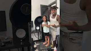Londyn makes her first song in the studio 