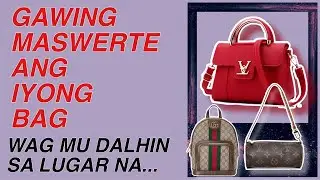 🍀PAMPASWERTE SA BAG | RITUAL PARA MAALIS ANG MALAS NA NAKAKABIT SA BAG | GAMITIN ANG LAUREL SA BAG !