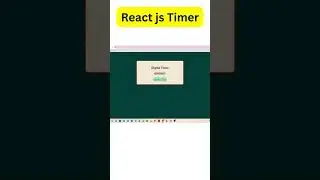 React js Timer #shorts #react #viral