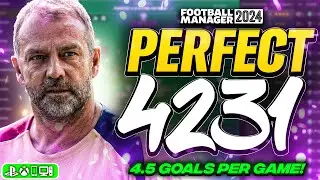 Flick's PERFECT 4231 FM24 Tactics! (4.5 Goals) | Best FM24 Tactics