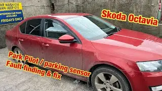 Skoda Octavia parking sensor fault, diagnosis and repair