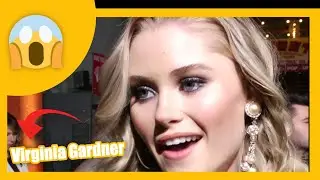 Virginia Gardner - red carpet interview