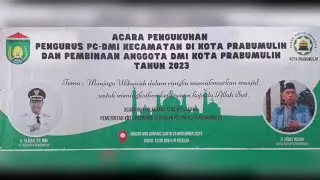 Pengukuhan Pengurus PC-DMI Kecamatan Kota Prabumulih