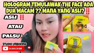 Review Hologram Temulawak The Face Yang Berbeda-beda ‼️Palsu atau Asli ???