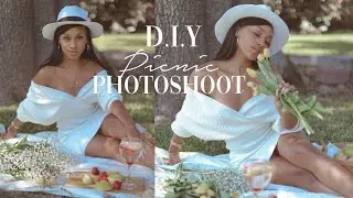 Picnic Photoshoot Ideas | DIY | Canon Eos R