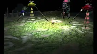 Drowning a squad of Pikmin during the end of day cutscene