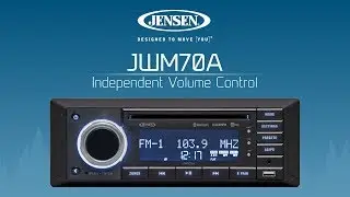 JENSEN® JWM70A | Independent Volume Control