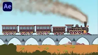 Train Animation in After Effects Tutorial