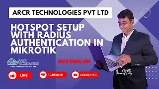 Hotspot Setup with Radius Authentication in MikroTik || English || Tutorial No - #20