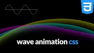 Wave animation with pure CSS | CSS Animation