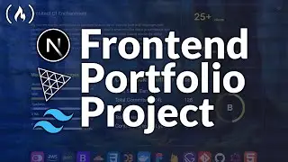 Front End Portfolio Website Tutorial – Next.js, Three.js, Tailwind CSS