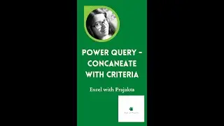 Power query in excel | Excel with Prajakta