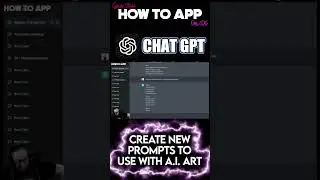 Open A.I.’s Chat GPT on How to App on iOS.