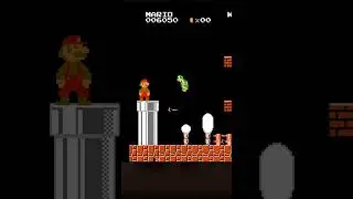 Hammer Bros. Secret in Super Mario Bros! 😮