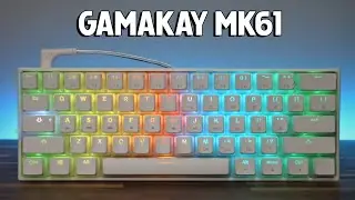 GAMAKAY MK61 60% Keyboard with Pudding PBT keycaps - Review