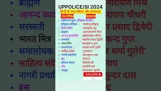 हिन्दी के कुछ प्रमुख पत्र/पत्रिकाएं और उनके सम्पादक  #hindi #upp #upsi #bpsc #shorts