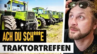Auf dem Traktortreffen - Oldtimer und dicke MB Tracs