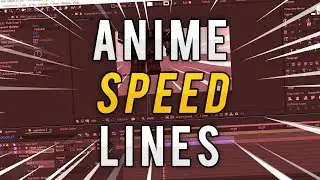 How to Create Anime Speed Lines in Adobe After Effects