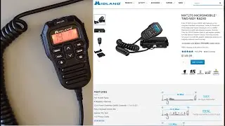 Midland MXT275 GMRS mobile radio review