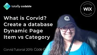 Corvid Basics: Create a Database, Presets, Dynamic Item vs Category, Import Data