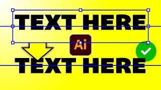 How To Align To Text NOT The Bounding Box In Illustrator