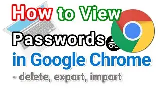 How to View a Saved Password in Google Chrome