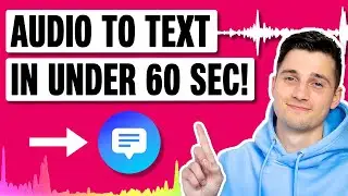 How to Transcribe Audio to Text (EASY) 🔊✍